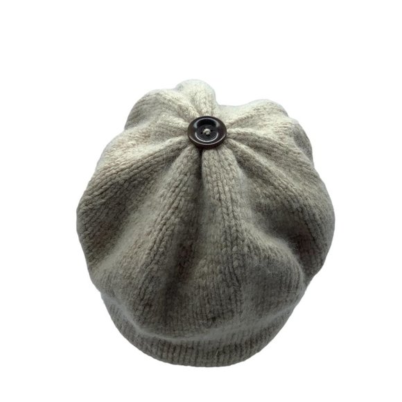Carolina Amato Hat Cap Women One Size Angora Wool Blend - Picture 4 of 6